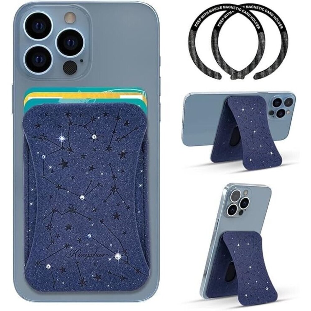 Magnetic Wallet Magsafe with Stand iPhone 15/14/13 Card Holder Wallet New